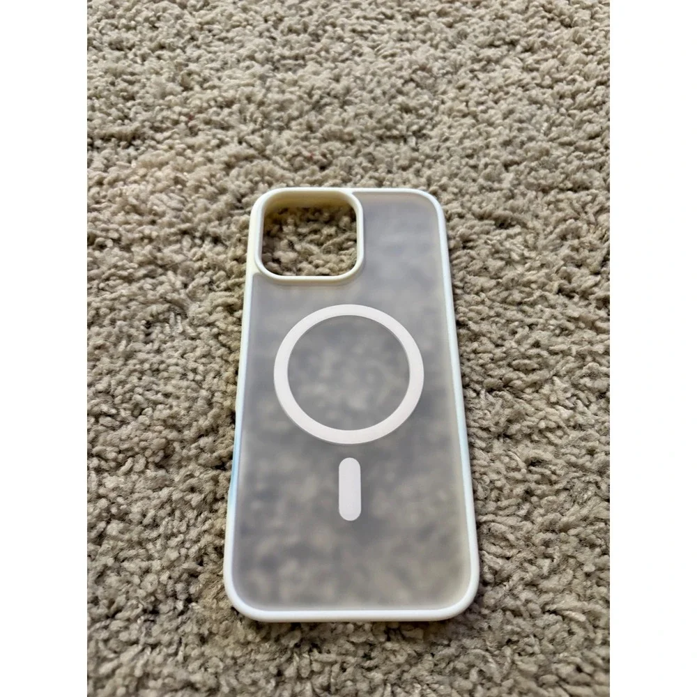 iPhone 16 Pro Case FLOVME‎ Clear MagSafe Compatible Shockproof Protective